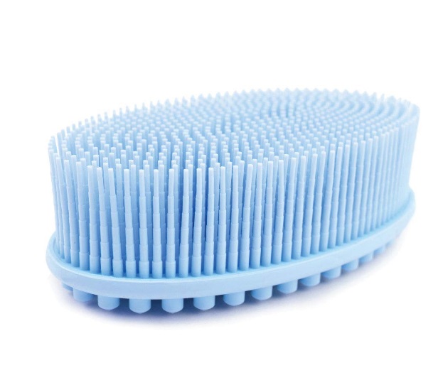 Silicone Bath & Shower Loofah Brush For Face & Body Gentel Scrub Skin Exfoliation-Skin Health Beauty Care-Cellulite